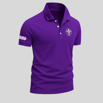 Signature purple polo