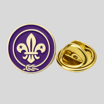 Universal scout emblem pin