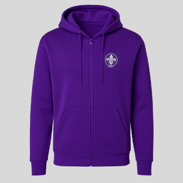 Sweatshirt zippé à capuche